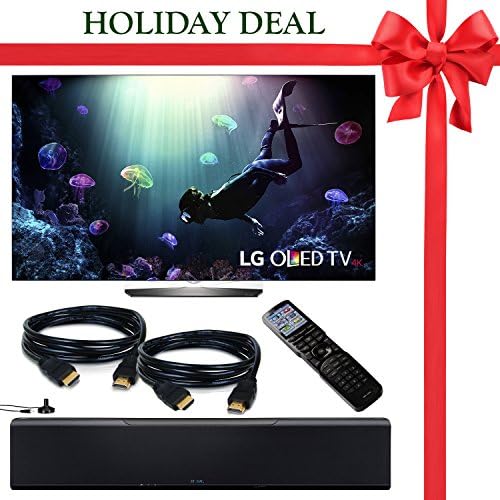 Holiday Deal Brand New! LG OLED55B6P Flat 55" Inch Smart HDTV 2160p 4K TV + 2 HDMI 6ft Cables! Complete 3 Piece Bundle!
