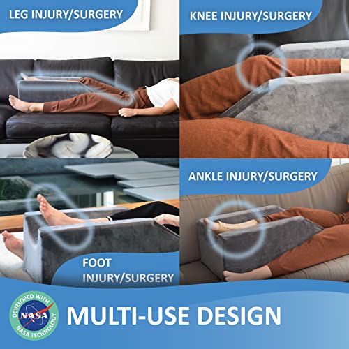 Gentle Living Knee Surgery Pillow Foot Elevation Pillow for Leg After