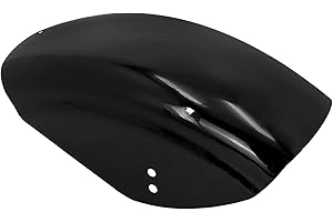 HCmotorku Motorcycle Rear Fender Short Flat Mudguard Fit For Harley Sportster XL 883 1200 1986-2023 Glossy Black