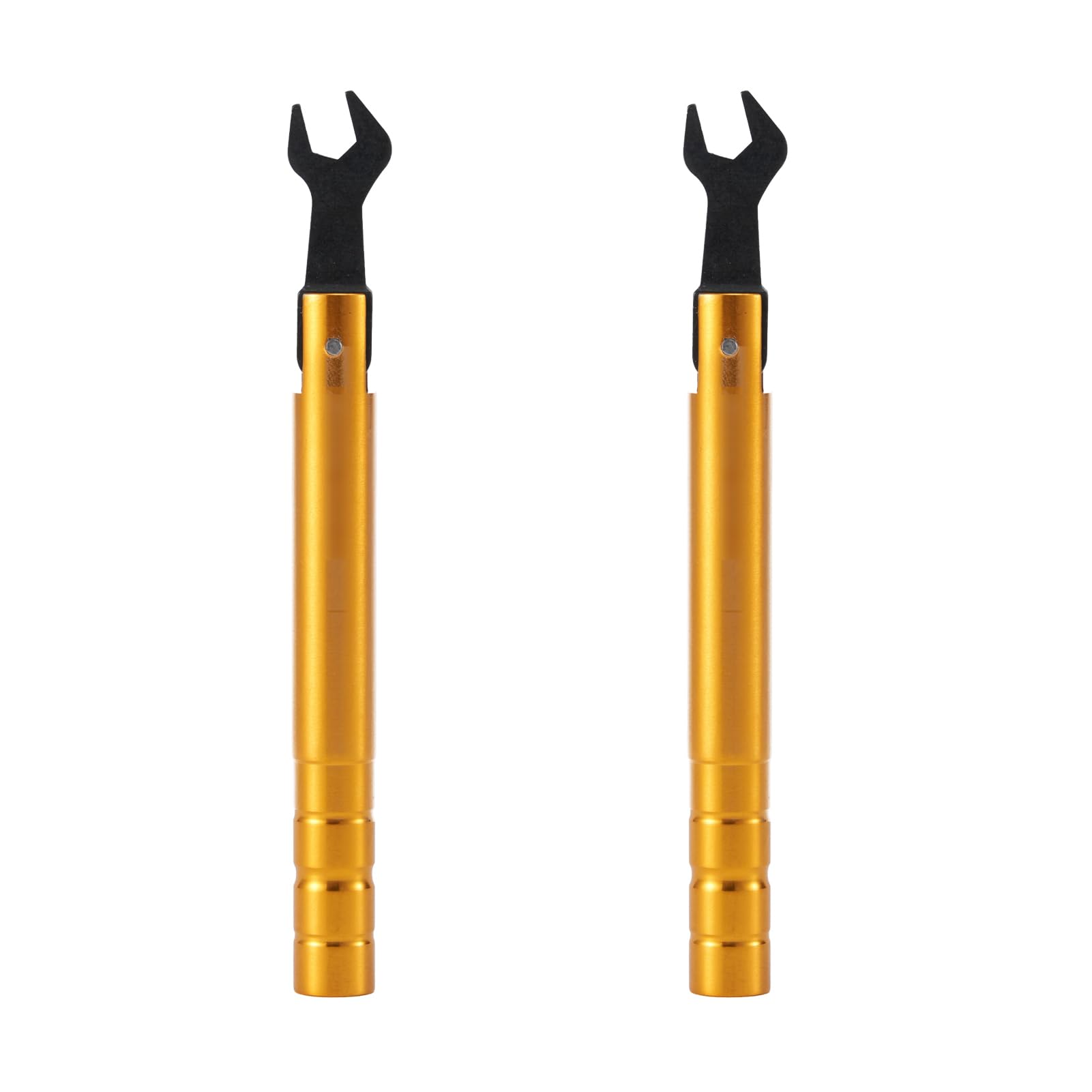 ThreeH 2 Pack Torque Wrench RF Connector 5/16'' Drive Size 1 Nm SMA Torque Wrench 8mm Opening Portable Spanner