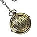 ManChDa Men's Vintage Archaize Bronze Hide Carved Steampunk Chain Mechanical Pocket Watch in Gift Box