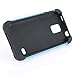 Galaxy S5 Case,OHOH [Shock Absorbent] [Impact Resistant ] Samsung Galaxy S5 Case,Rubber&Plastic Hybrid Full-Body Shockproof Drop Resistant Protective Case Cover for Samsung Galaxy S5(Blue)