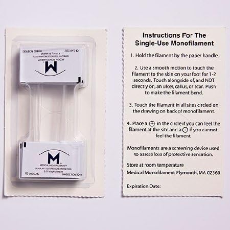 Medical Monofilament Manufacturing Sensory Test Monofilament - M-HANDLEPK - 40 Each / Pack