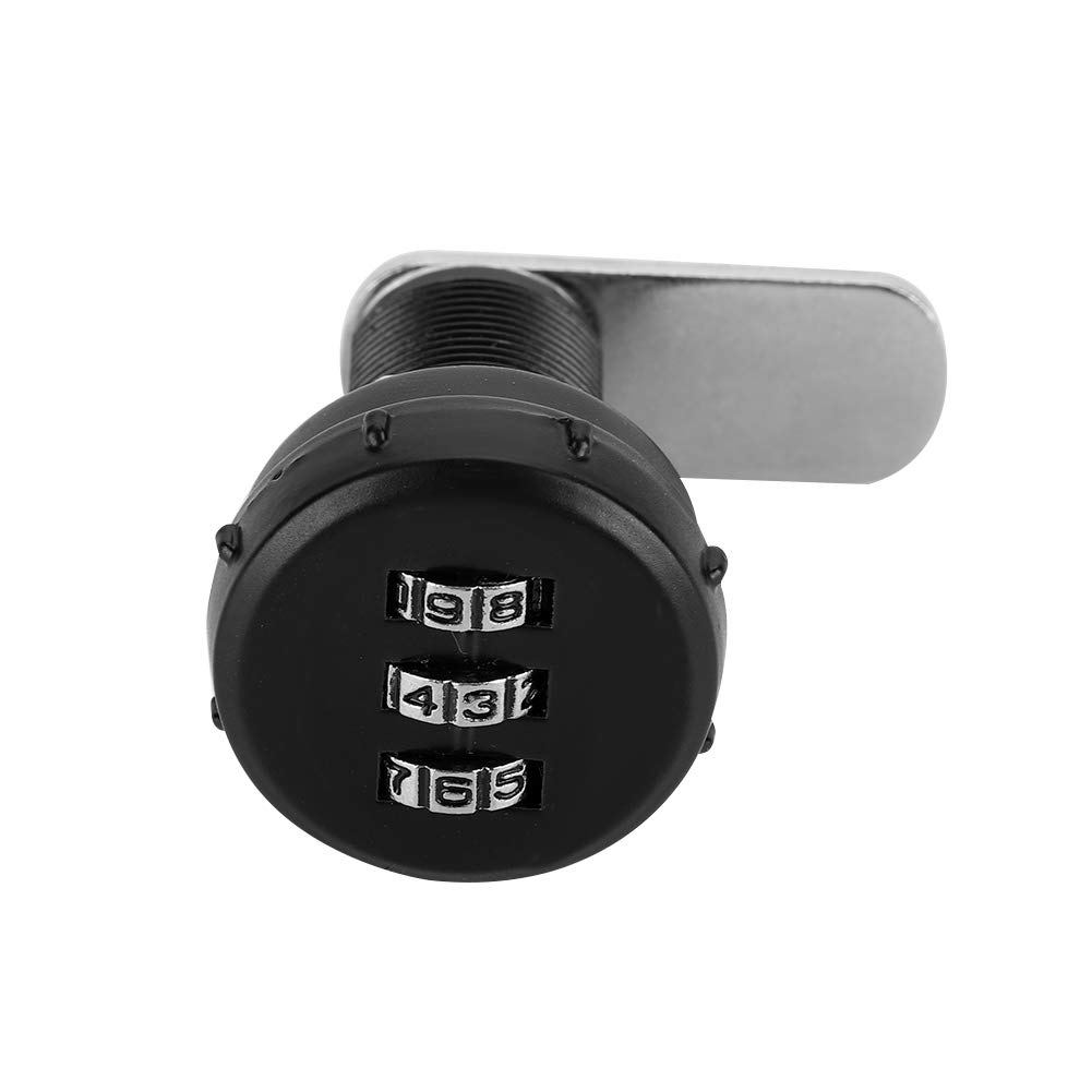 FTVOGUE 3 Digit Code Lock Zinc Alloy Combination Cam Lock (L19)