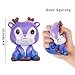 Vigeiya 2 PCs Squishies Jumbo Deer Cake Galaxy Deer Squishy Slow Rising Toys for Kids Prime Stress Reliever for Adults Kawaii Scented Decorations