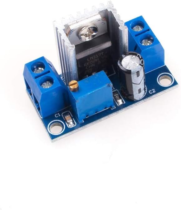 ANGEEK 5pcs DC-DC Converter Buck Step Down Circuit Board Module Linear Regulator LM317 Adjustable Voltage Regulator Power Supply - Image 4