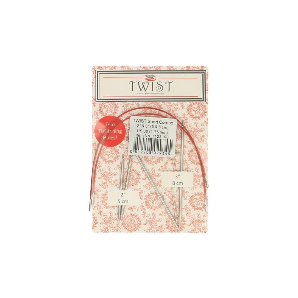 ChiaoGoo Twist Lace Short Combo Pack 5+8cm 1.75mm - 1pc