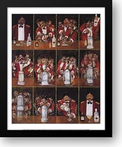 Amazon.com: Guy Buffet - Margarita Si 15x18 Framed Art Print by Buffet