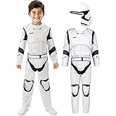shyhand Soldier Costume for Kids Boys Soldier Jumpsuit with Mask Costume Halloween Cosplay Outfits Ages 4-10 Years