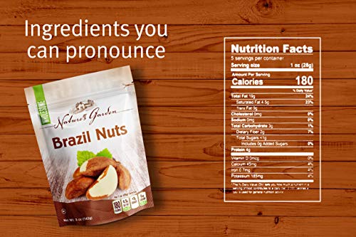 Nature's Garden Brazil Nuts - 5 oz. - Thumbnail 2