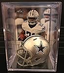 Dallas Cowboys NFL Helmet Shadowbox w/ Ezekiel Elliott card