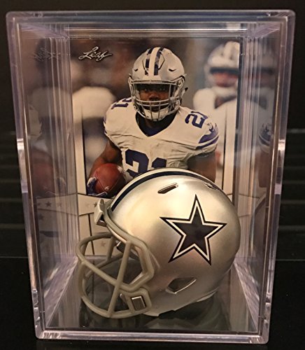Dallas Cowboys NFL Helmet Shadowbox w/ Ezekiel Elliott card