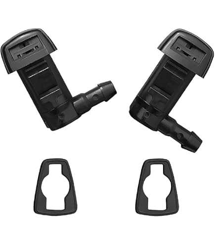 Pair Front Windscreen Washer Jet Nozzle Set For Toyota Yaris Tacoma MR2 Celica | UK
