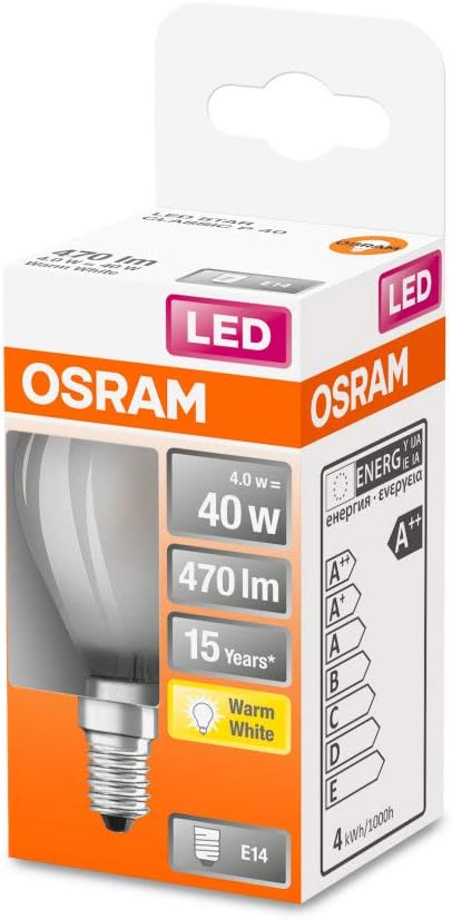 OSRAM Pack of 10 x LED lamp, Clear, Set of 10 Lamps - Image 4