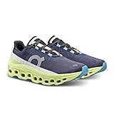 On Men's Cloudmonster Sneakers, Iron/Hay, 11 US