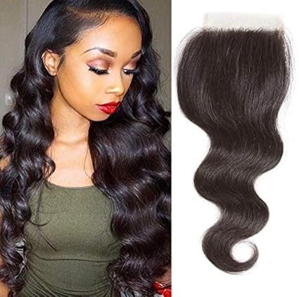 4 Pcs Parrucche Capelli Veri Brasiliani Naturali Ondulati