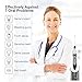 Electric Dental Water Flosser, Cordless, Portable and Rechargable Oral Irrigator with 3 Operation Modes and 4 Rotatable Jet Tips, IPX7 Waterproof for Cleaning Braces and Teeth Whitening