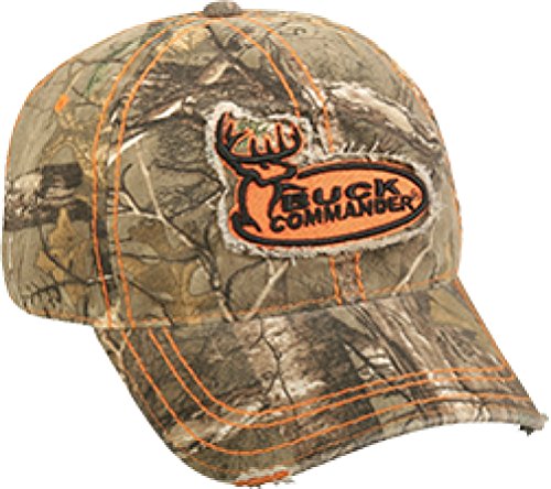 Buck Commander Orange Patch Logo Cap 