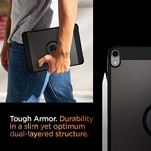 Spigen Tough Armor Compatible con iPad Pro 12.9 (2018) Funda - Gunmetal - Imagen 4
