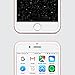 MOXYO - Showtime Glitter Glass Screen Protector for Apple iPhone 6/6s/7/8 Plus, Glitter-Infused Tempered Glass Screen Protector for The Apple iPhone 6 Plus / 6s Plus / 7 Plus / 8 Plus