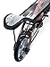 SpaceScooter Push Board Teeter Totter Kids Scooter with Brake, Air Suspension & Compact Fold - Black