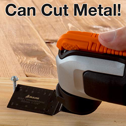 24Piece Oscillating MultiTool Saw Blades and Accessories Set, MultiTool Accessory Kit