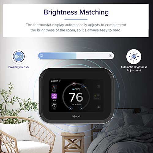 LEVOIT Smart Thermostat for Home, WiFi Programmable Digital Thermostat