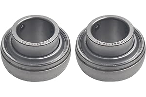 HXGXKBQ 2pcs UC205-16 Go Kart Go Cart Live Axle Bearing for 1" Axle