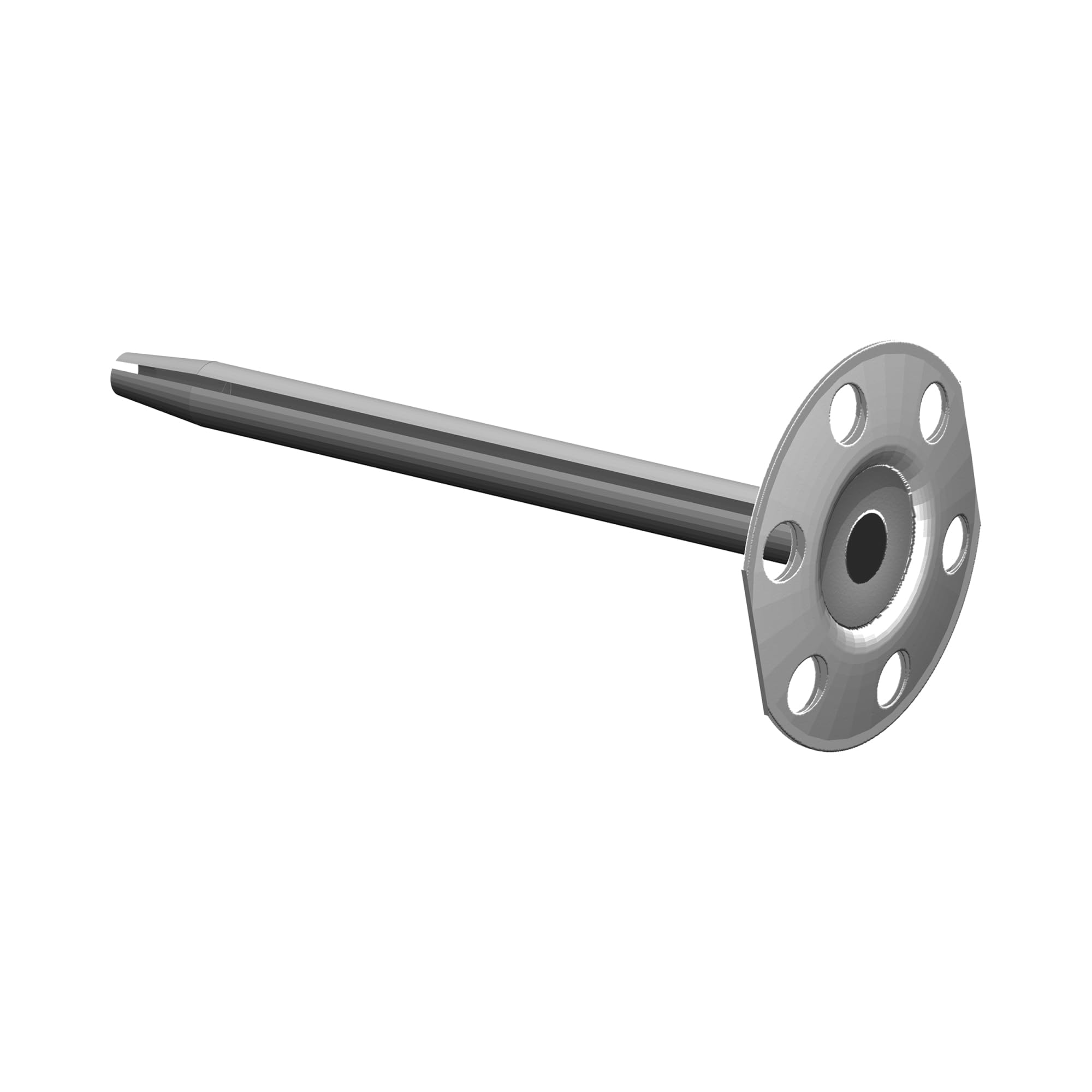 LUX ELEMENTS LFIXZ2101 FIX-FID 80 80 mm (Pack of 50) - Silver