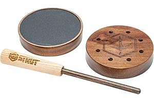 Hunters Specialties HS Strut Select Closing Time Hunting American Kiln-Dried Walnut Wood Turkey Pot Call