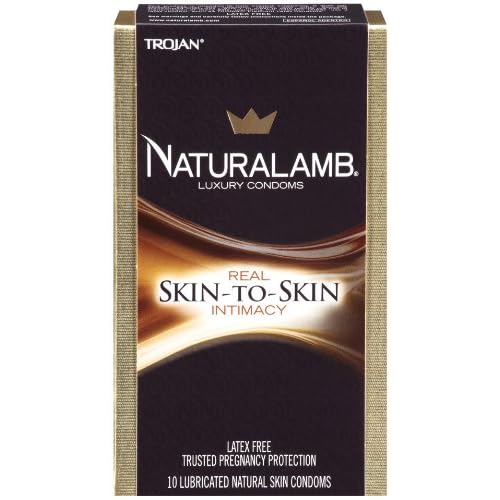 Naturalamb Condom Lubricated, 10 Count image