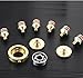 Fidget Spinner Copper Metal High Speed Hand Finger Spining Stress ADD ADHD Relieve Toys Detachable Gold Hexagonal