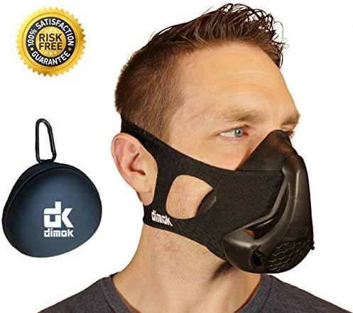 Workout Mask Training Breathing Mask for Running Sports High Altitude Elevation Simulation - Endurance Exercise HIIT
