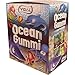 Blue Sea Creatures Ocean Gummi Candy 4-piece Packs - 18 Packs Box