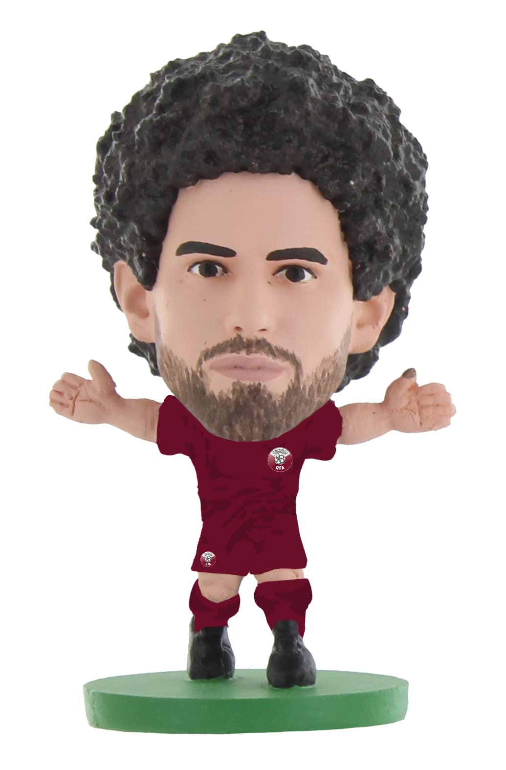 SoccerStarz - Qatar Ahmed Alaaeldin - Home Kit/Figures