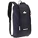 Quechua Arpenaz Kids Adults Outdoor Backpack Daypack Mini Small Book Bags 10L (Black, 1 Quantity)