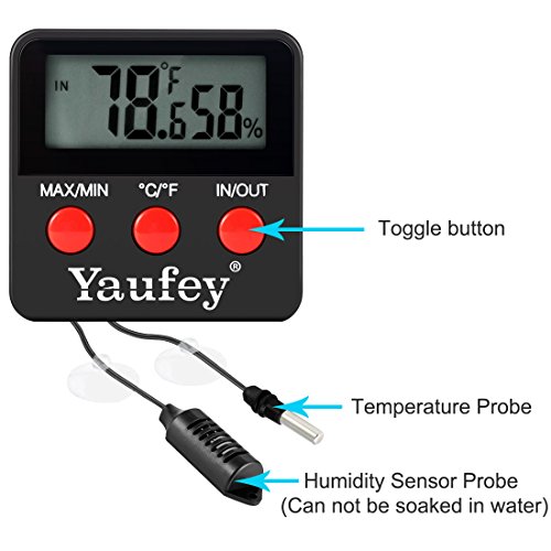 1 Yaufey+Instant+Read+Temperature+Fahrenheit+Thermometer