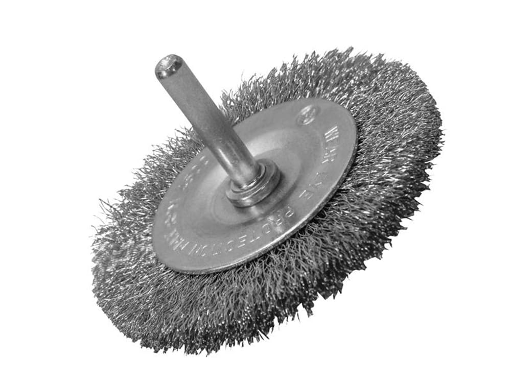 Faithfull WBS75C 75 x 6mm Wire Brush with 0.30mm Shank