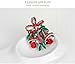 Elegant Colorful Rhinestones Craft Corsage Hat Brooch Pin for Xmas Christmas