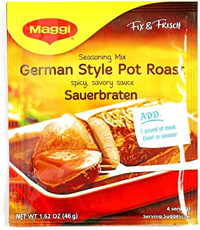 Maggi Pot Roast Seasoning 1.62 oz each (6 Items Per Order)