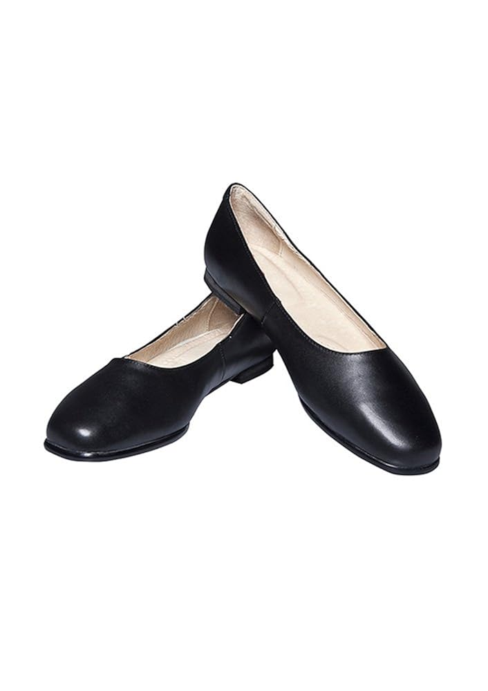 Waiter Shoe Ballerina Iowa Faux Leather Black Size 7 Amazon Co