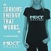 Mixt Energy Shaker Bottle | 16 oz. High Quality Shaker Bottle | BPA Free & Lid Mixing Technology (16 oz, Teal)