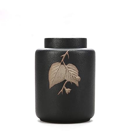 Cerámica Gruesa Blanco Y Negro Dos Colores Latas For