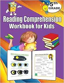 5th Grade Reading Comprehension Workbook for Kids: 5th Grade Reading