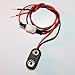 Evan Designs 9 Volt Battery Strap Connector with On/Off Push Button Switch (1 Single)
