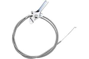 Gpartsden GW-9015 Throttle Choke Cable for Troy Bilt GW 9015 9015 Horse Tiller Replacement Part