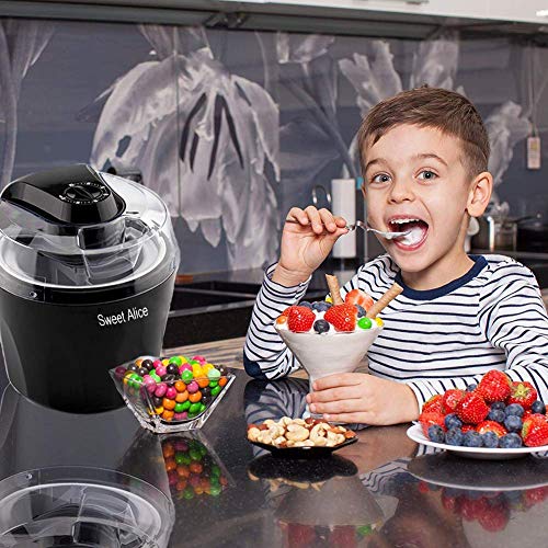 Ice Cream Maker, 1.5 Quart Automatic Frozen Yogurt, Sorbet, and Ice