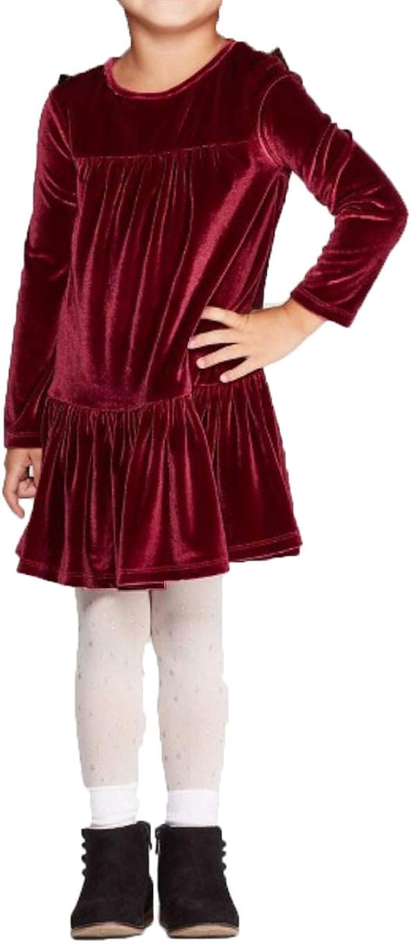 Cat & Jack Baby Girls' & Toddler Girls' Long Sleeve Velour