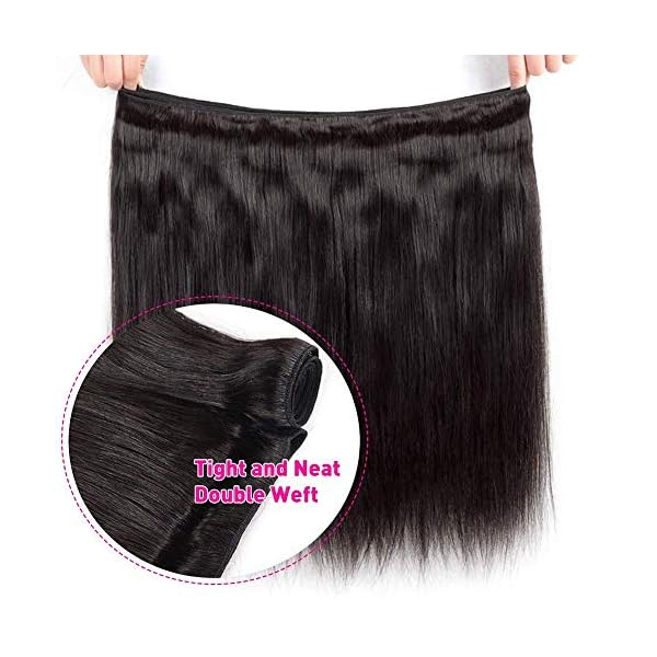 4 Bundles Brazilian Straight Hair Bundles 22 24 26 28 inch  display picture 1