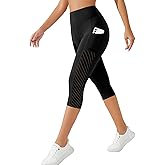 AGSWQ Leggings with Pockets for Women, High Waisted Workout Leggings Gym Running Yoga Pants